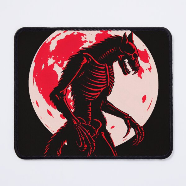 Item preview, Moonlit Werewolf Skeleton designed and sold by Joako Zeta.
