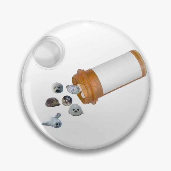 Item preview, Seal happy pills designed and sold by PixiStixxharri.