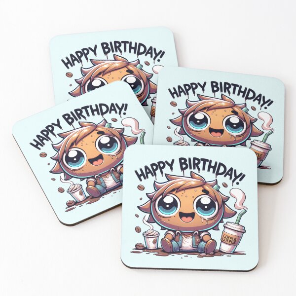 Item preview, Happy Birthday Coffee designed and sold by BassHeadMomma.