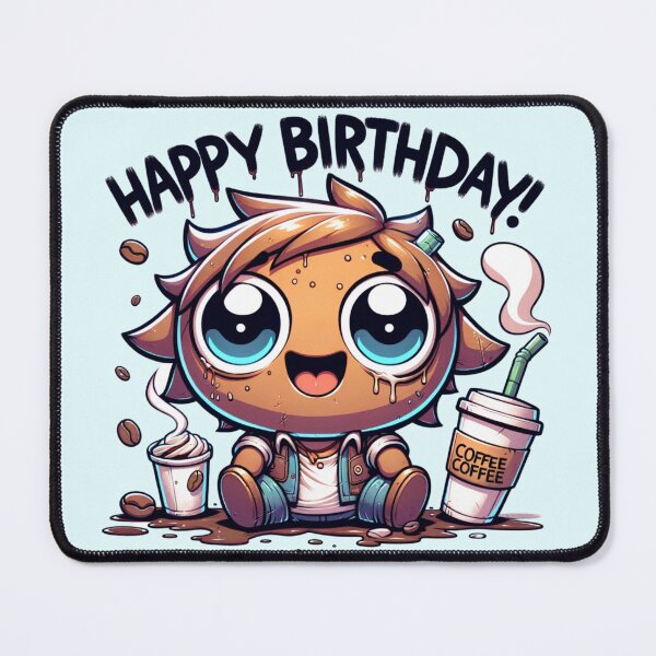 Item preview, Happy Birthday Coffee designed and sold by BassHeadMomma.