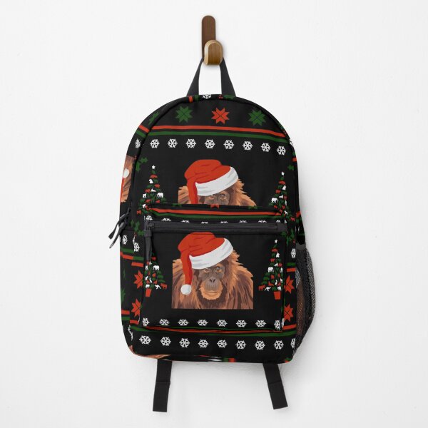 Item preview, Ugly Christmas Sweater - Orangutan designed and sold by GeoCreate.