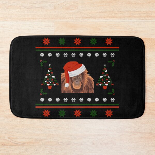 Item preview, Ugly Christmas Sweater - Orangutan designed and sold by GeoCreate.