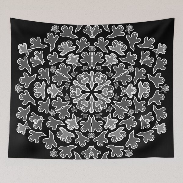 Item preview, Cursed Kaleidoscope - Ghosts designed and sold by FinapplePudding.