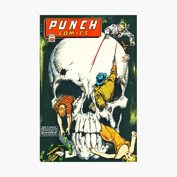 Item preview, PUNCH COMIC PRECODE COVER designed and sold by PrecodeJunkie.