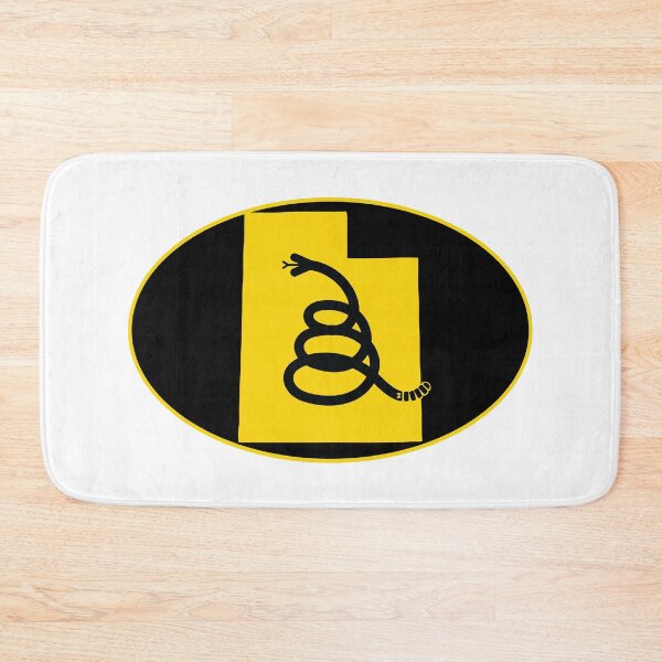 Item preview, UTAH - Freedom Is The Superpower - Modern Gadsden Snake Flag - Dont Tread On Me design designed and sold by pelagio.