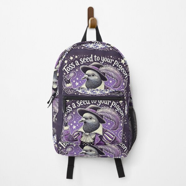 Item preview, Toss a Seed to Your Pigeon – Regal Pigeon in Renaissance Attire designed and sold by KukitoHandmade.