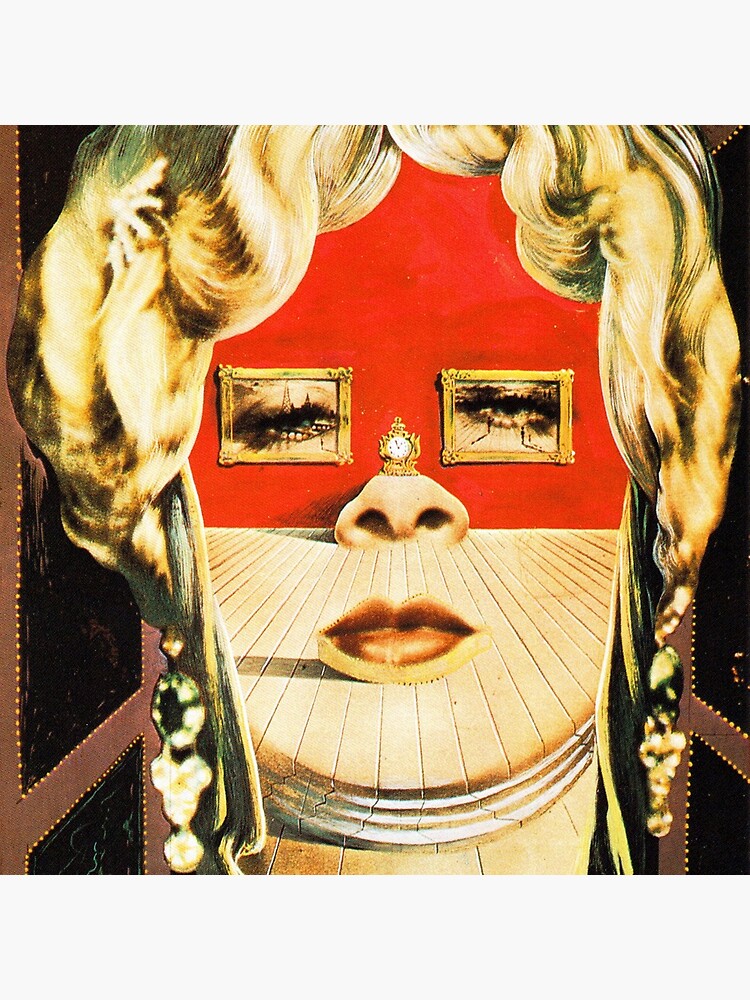 Salvador Dali Mae West Surrealist Famous Paintings by tanabe