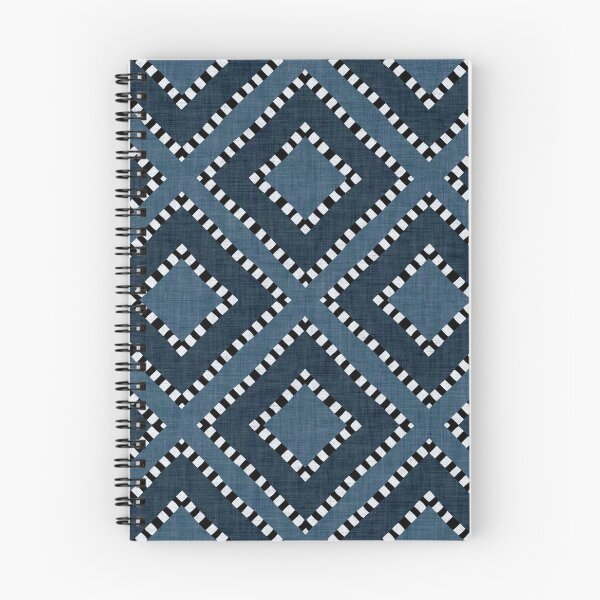 Item preview, Checkered Diamond Pattern - Blue designed and sold by Sarah Thorpe Designs .