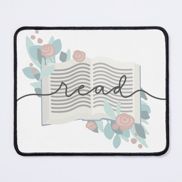 Item preview, Pastel Open Book With Flowers designed and sold by RoselleArts.