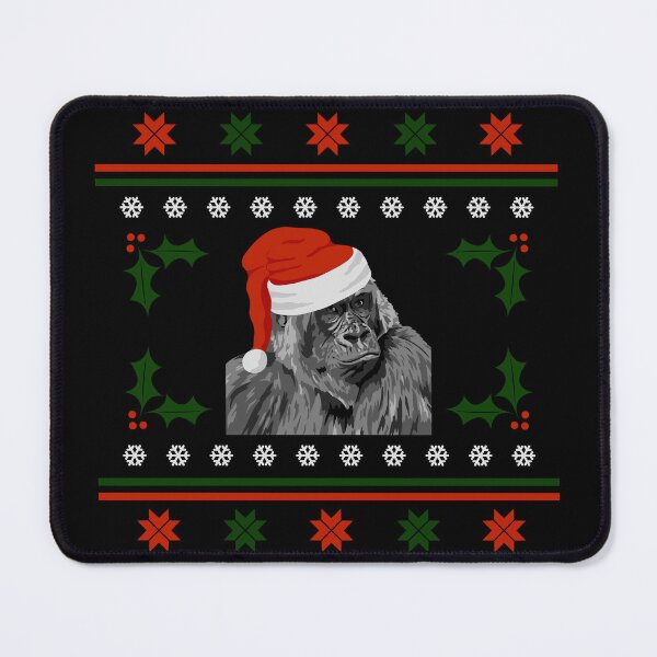 Item preview, Ugly Christmas Sweater - Gorilla designed and sold by GeoCreate.