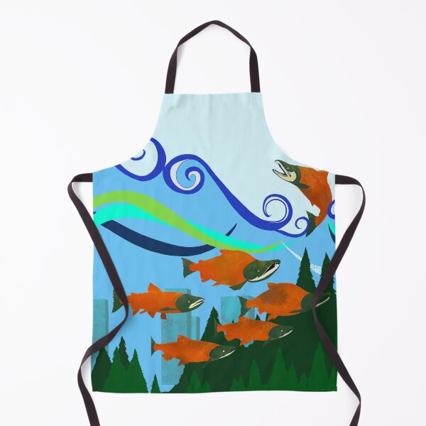 Item preview, swimming upstream designed and sold by Spiekerart.