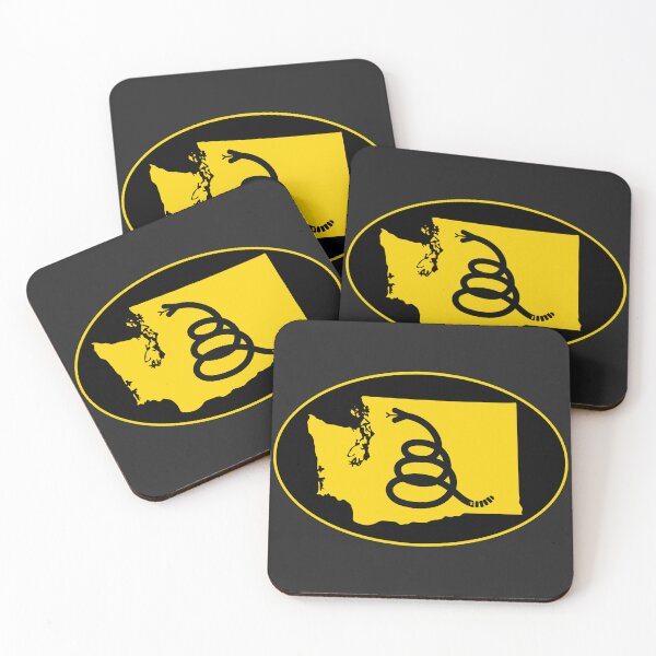 Item preview, WASHINGTON - Freedom Is The Superpower - Modern Gadsden Snake Flag - Dont Tread On Me design designed and sold by pelagio.