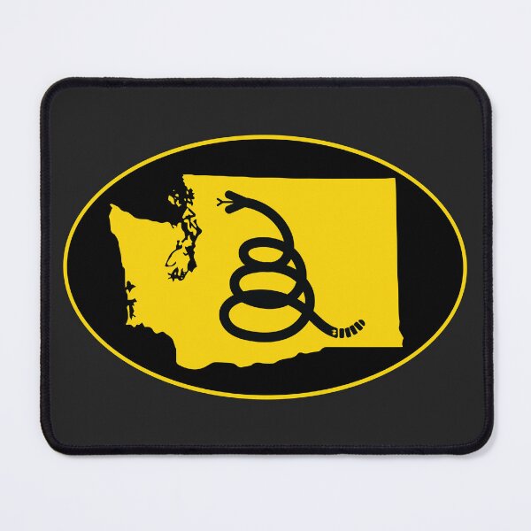 Item preview, WASHINGTON - Freedom Is The Superpower - Modern Gadsden Snake Flag - Dont Tread On Me design designed and sold by pelagio.