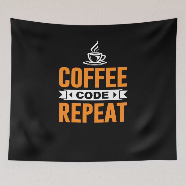 Item preview, Coffee Repeat  designed and sold by ChangeNarrative.