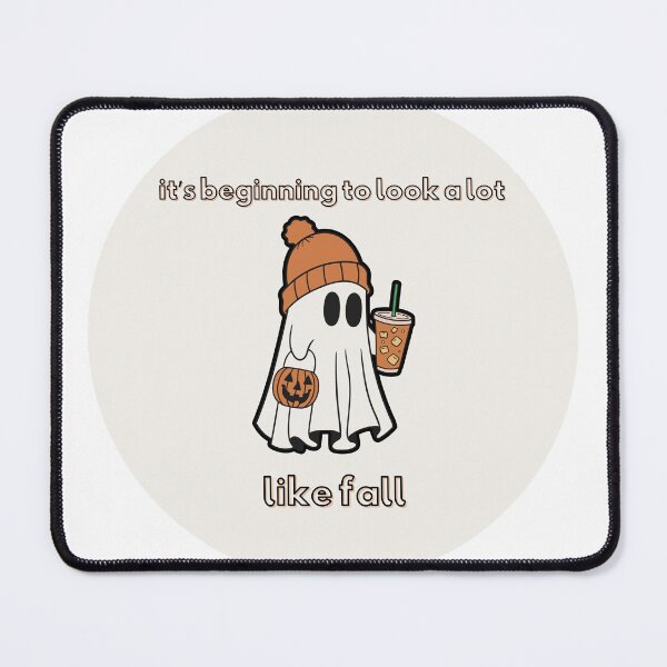 Item preview, Cozy Ghost - It’s Beginning to Look a Lot Like Fall designed and sold by Moon-Designn.