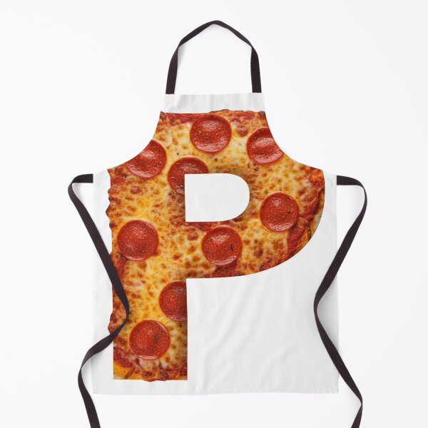 PIZZA LETTER P Apron