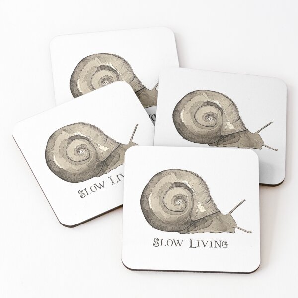 Item preview, Slow Living designed and sold by TheDrawingZoo.