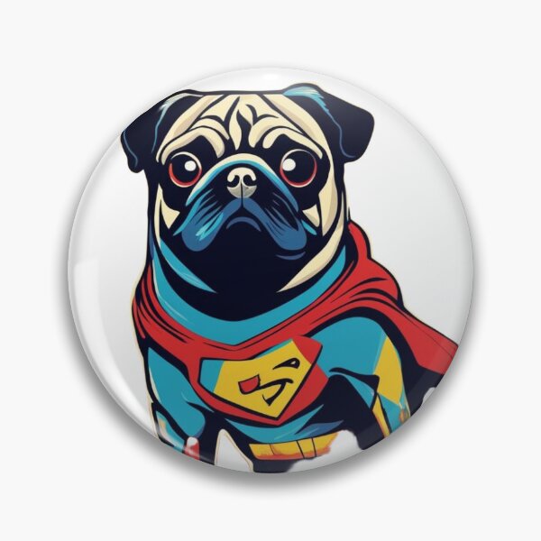 Item preview, Super Pug designed and sold by backseatmedia.