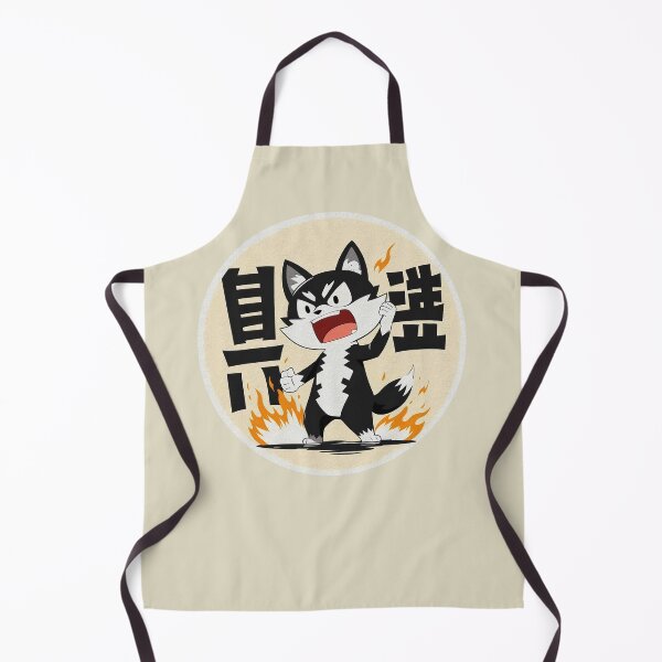 Item preview, Fiery Anime Wolf Character | Japanese Cartoon Art designed and sold by GALUMARKET.