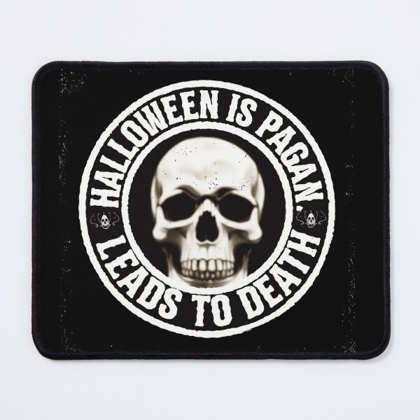Item preview, Halloween is Pagan, it Leads to Death designed and sold by MaYeK7.