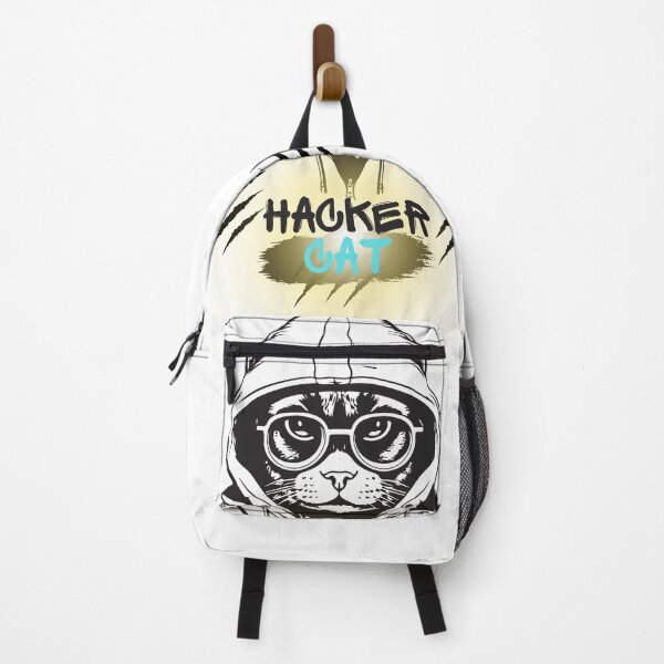 Item preview, Hacker cat designed and sold by Mona Ragab.