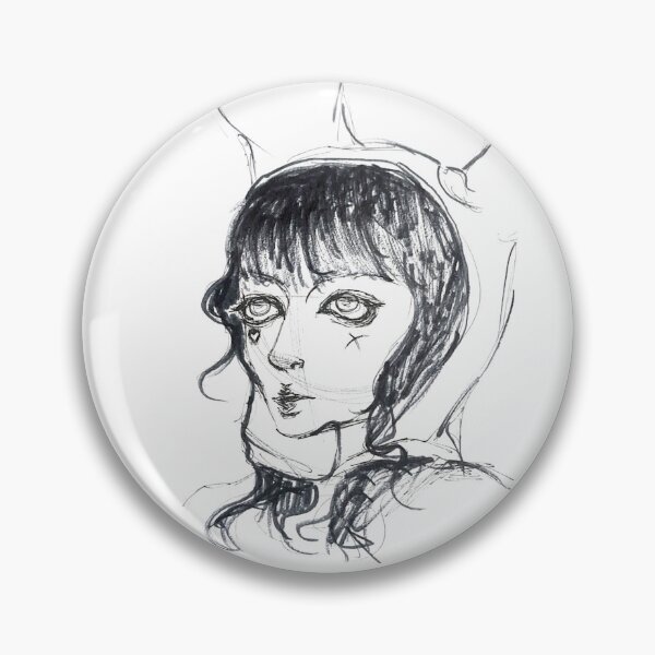 Item preview, Ilustración en tinta de (G)I-dle Yuqi designed and sold by AveryOrenda.