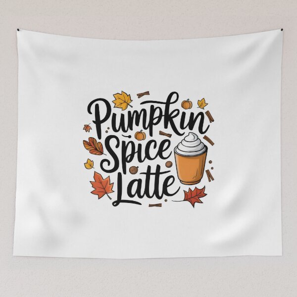 Item preview, pumpkin spice latte designed and sold by GogoGrove.
