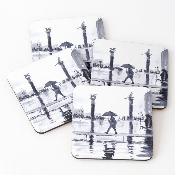 Item preview, Venice Acqua Alta in watercolour designed and sold by Art by Jane and James.