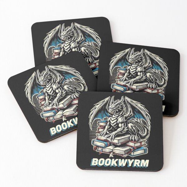 Item preview, I'm A Bookwyrm, Not A Bookworm Book Loving Hoarding Dragon designed and sold by Victor Shadehorn.