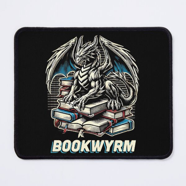 Item preview, I'm A Bookwyrm, Not A Bookworm Book Loving Hoarding Dragon designed and sold by Victor Shadehorn.