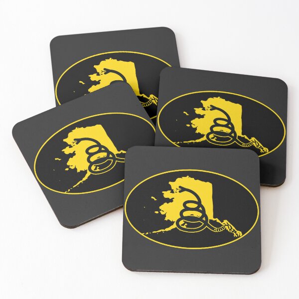 Item preview, ALASKA - Freedom Is The Superpower - Modern Gadsden Snake Flag - Dont Tread On Me design designed and sold by pelagio.
