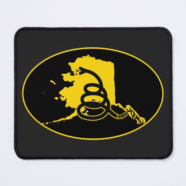 Item preview, ALASKA - Freedom Is The Superpower - Modern Gadsden Snake Flag - Dont Tread On Me design designed and sold by pelagio.