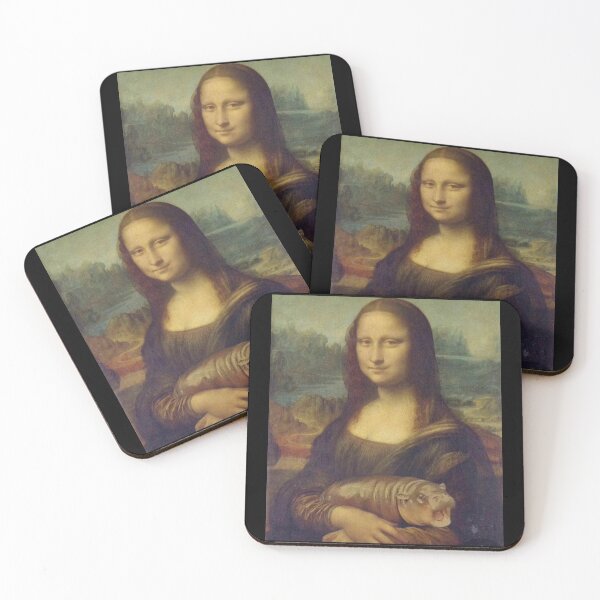 Item preview, The Mona Lisa Moo Deng, #moodeng designed and sold by rachimariposa.