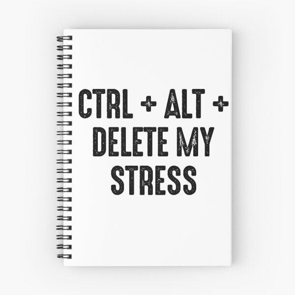 Item preview, Ctrl Alt Delete My Stress  designed and sold by ChangeNarrative.