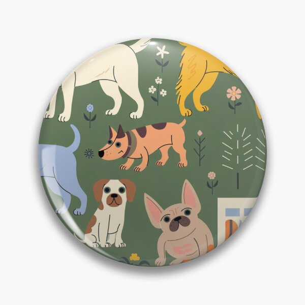 Item preview, Seemless Dog Pattern designed and sold by Chrisjeffries24.