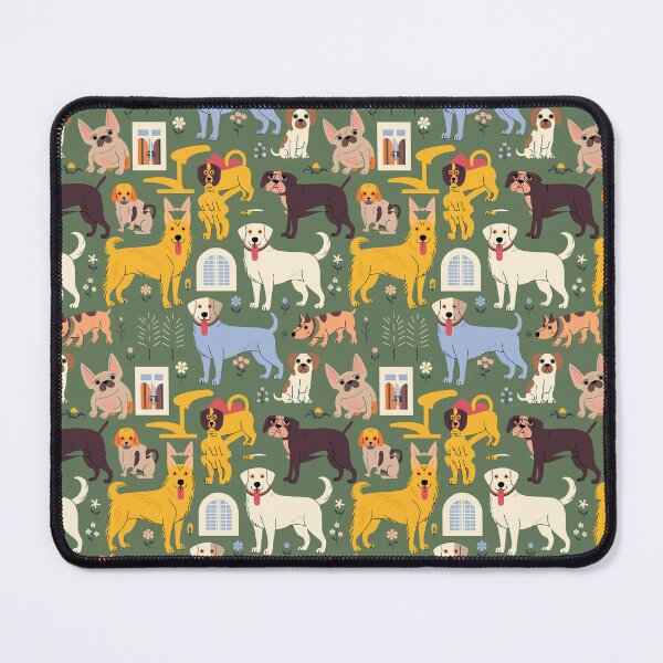 Item preview, Seemless Dog Pattern designed and sold by Chrisjeffries24.