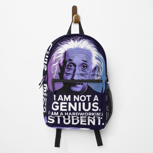 Item preview, albert einstein i not a genius i am a hardworking student designed and sold by martin max.