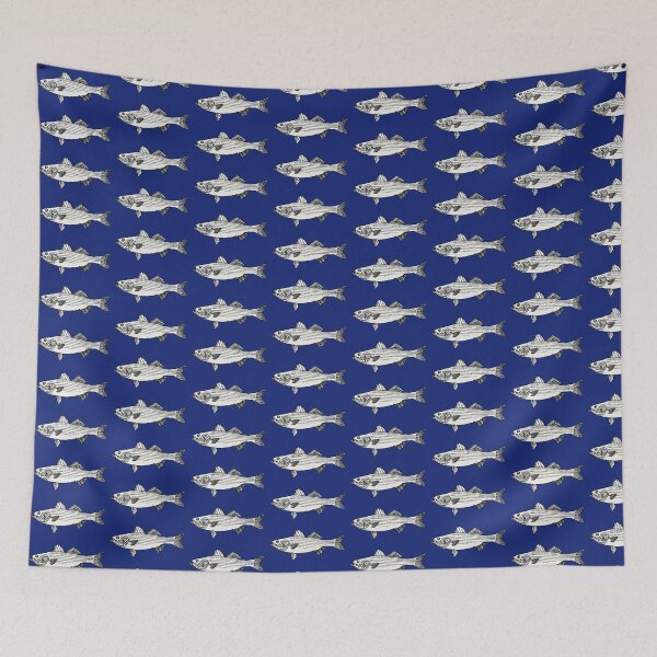 Item preview, White Striper Striped Bass designed and sold by BumpsRYC.
