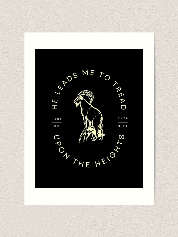 Thumbnail 2 of 3, Art Print, Upon the Heights designed and sold by ABCS-Ministries.