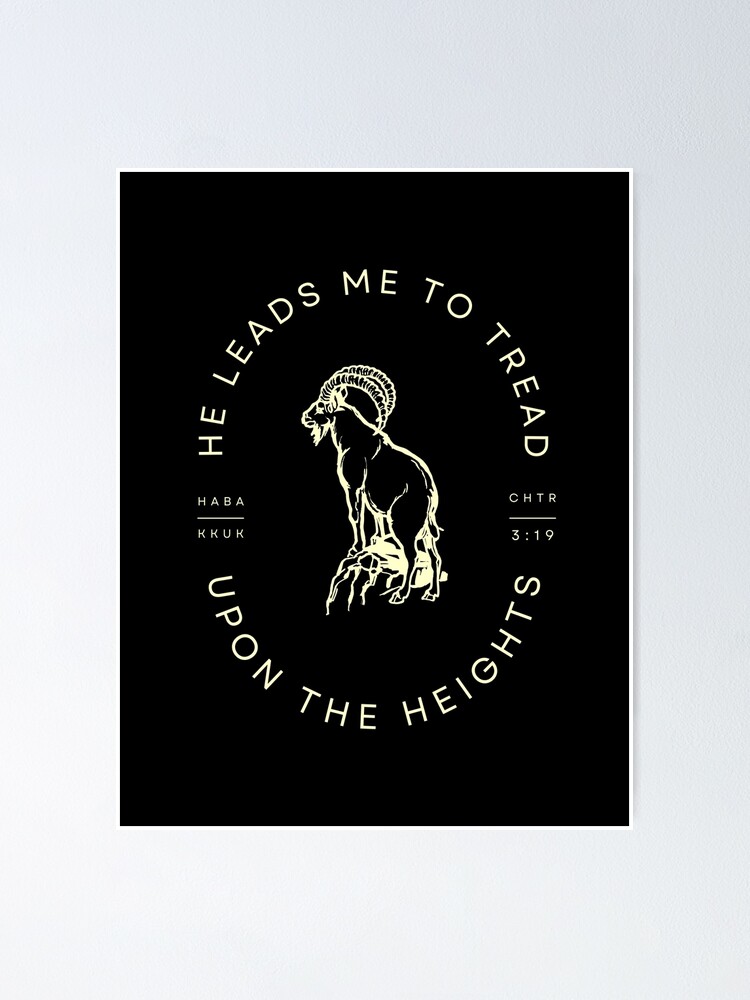 Thumbnail 2 of 3, Poster, Upon the Heights designed and sold by ABCS-Ministries.