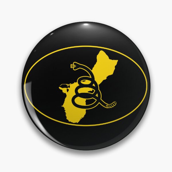 Item preview, GUAM - Freedom Is The Superpower - Modern Gadsden Snake Flag - Dont Tread On Me design designed and sold by pelagio.