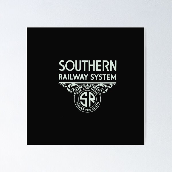 Item preview, Vintage Southern Railway System - Serves The South designed and sold by QuayTradingCo.