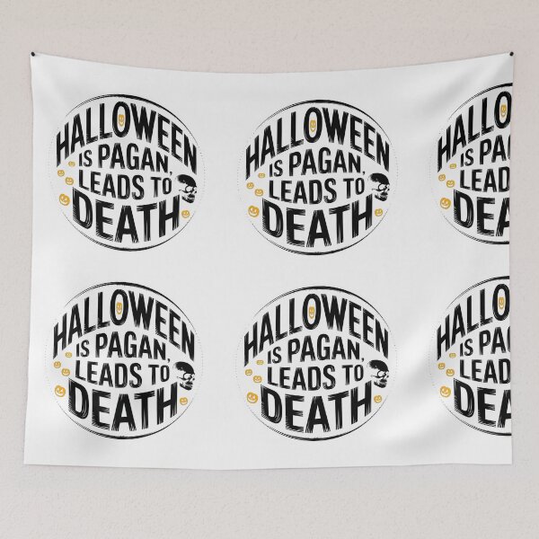 Item preview, Halloween is Pagan, Leads to Death designed and sold by MaYeK7.