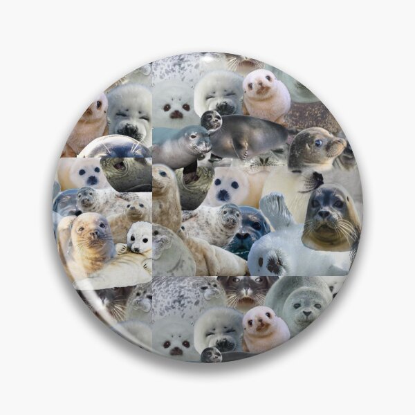 Item preview, Seal collage designed and sold by PixiStixxharri.