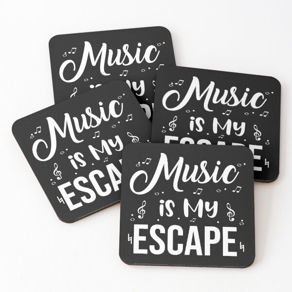 Item preview, Music is my escape designed and sold by ChangeNarrative.