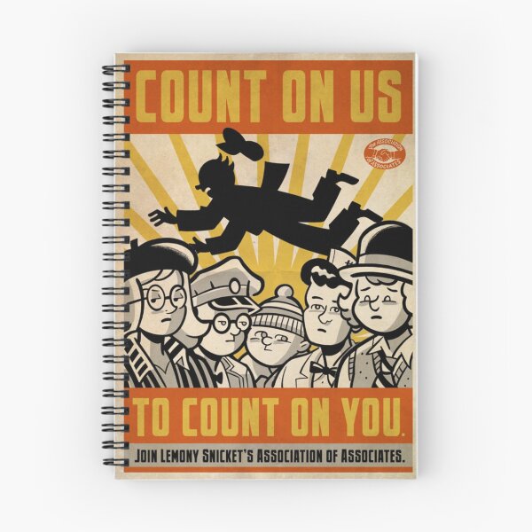 Item preview, Lemony Snicket: Count On Us designed and sold by SnicketArchives.