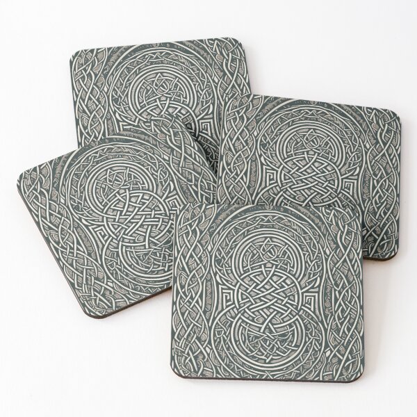 Item preview, Celtic Art Maze Pagan Tattoo rustic weathered historic design designed and sold by AuroraXGreen.
