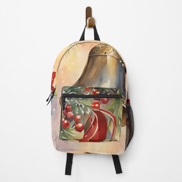 Artikelvorschau, Weihnachtsglocken-Aquarell-Design entworfen und verkauft von Tammy Marie Russell.