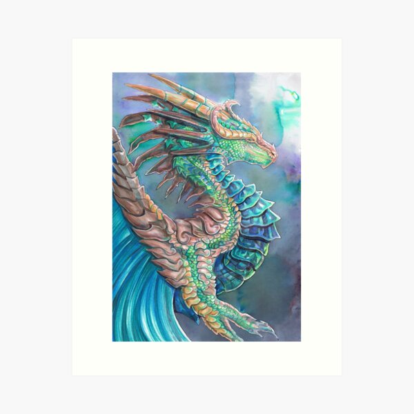 Leviathan Dragon Diamond Painting 