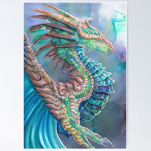 Item preview, Forest River Dragon designed and sold by Dawn Paws.